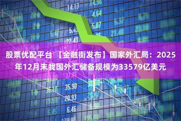 股票优配平台 【金融街发布】国家外汇局：2025年12月末我国外汇储备规模为33579亿美元