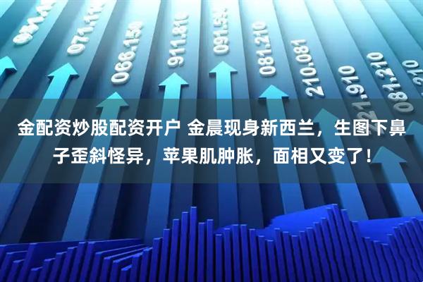 金配资炒股配资开户 金晨现身新西兰,生图下鼻子歪斜怪异,苹果肌肿胀,面相又变了!